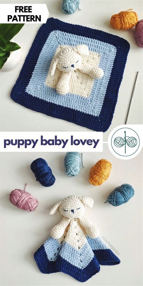 Puppy Baby Lovey Free Crochet Pattern Crochet Patterns Lovey