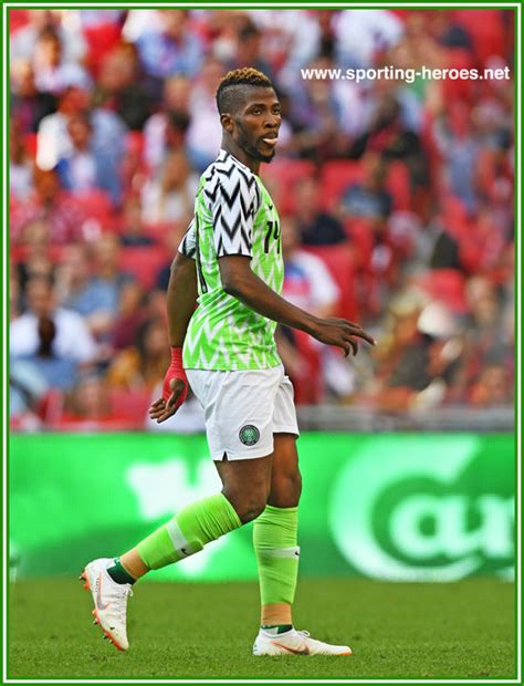 Kelechi IHEANACHO - 2018 FIFA World Cup games. - Nigeria