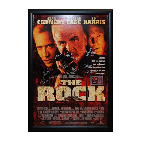 Signed Movie Poster // The Rock - A-List Cinema Collection - Touch of ...