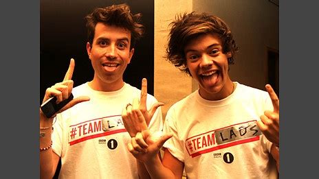 Harry Styles Co Hosts With Nick Grimshaw One Direction Harry Styles