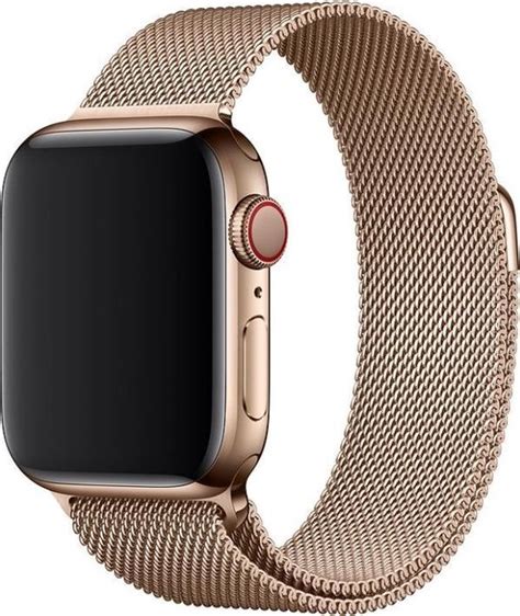 Colorfone Apple Watch Tm Mm Goud Bandje Stainless Steel Bol