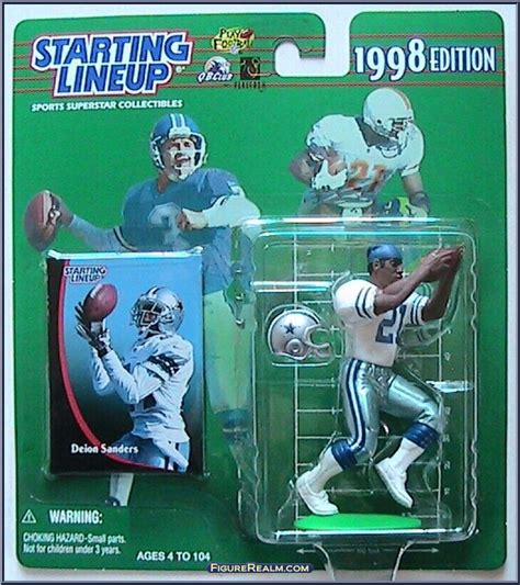 Deion Sanders Starting Lineup Football 1998 Series Kenner