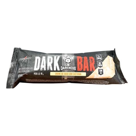 Barra De ProteÍna Darkness Dark Bar 90g Heavy Nutrition Suplementos