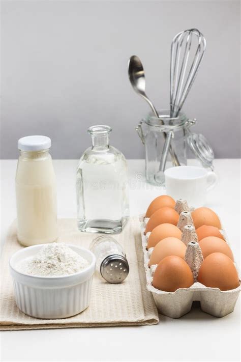 467 Milk Bottle Eggs Bowl Flour Stock Photos Free And Royalty Free