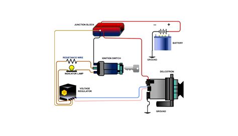 Delco Remy Alternator Wiring Diagram