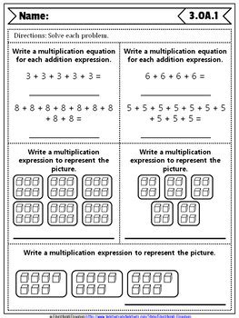 Rd Grade Oa Quizzes Rd Grade Math Quizzes Operations Algebraic