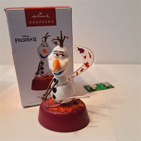 2022 Hallmark Disney Frozen 2 Olaf And Gale Musical Ornament EBay