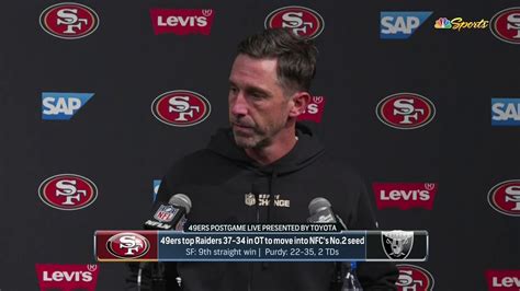 49ers On NBCS On Twitter Kyle Shanahan Isn T Taking Anything Away