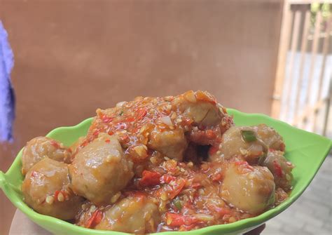 Resep Bakso Pentol Mercon Oleh Apriscaliany Enggar Dewanti Cookpad