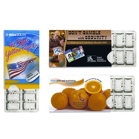 custom gum packs promotional gum envelope adco marketing adco