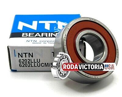 Ntn Llu Ball Bearing Rubber Sealed Rs Ddu X X Mm Ebay