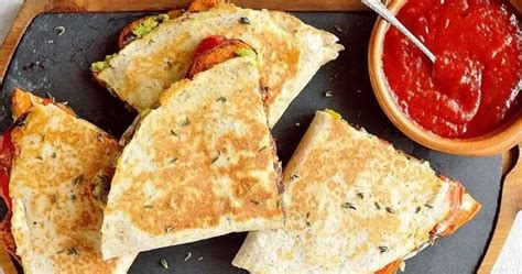 Loaded Veggie Quesadillas