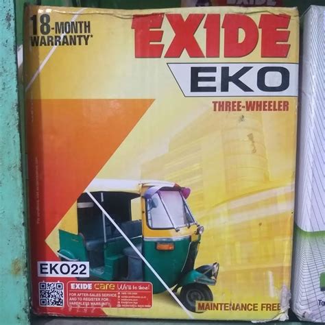 Auto Exide Eko Three Wheeler Battery At Rs In Deoria Id