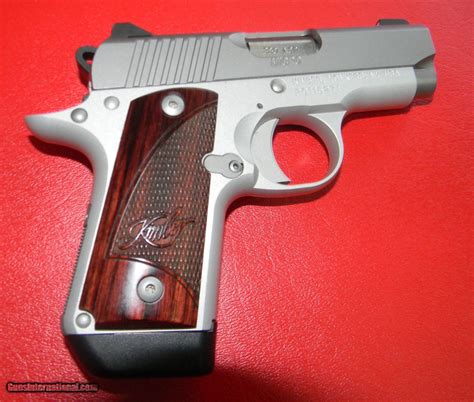 Kimber Micro Stainless Rosewood Ns 380 Acp For Sale