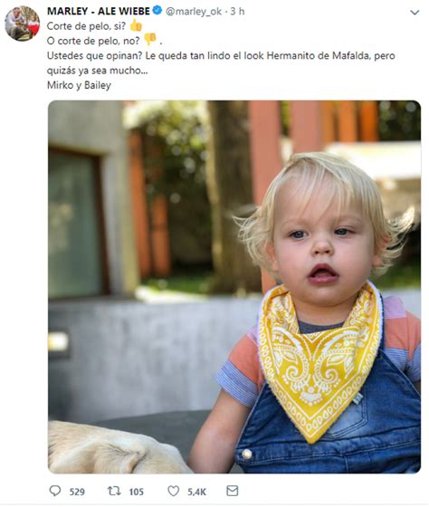 Cambio De Look Para Mirko Y La Consulta Popular De Marley Corte De Pelo ¿sí O No Infobae