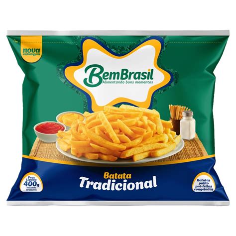 Batata Congelada Bem Brasil 400G Supermercado Mundial