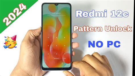 Redmi 12c Hard Reset Redmi 12c Pattern Unlock Without Pc YouTube