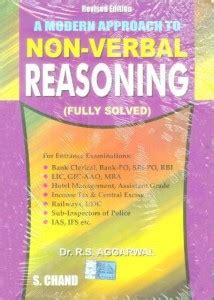 A Modern Approach To Non Verbal Reasoning Includes Latest Questions