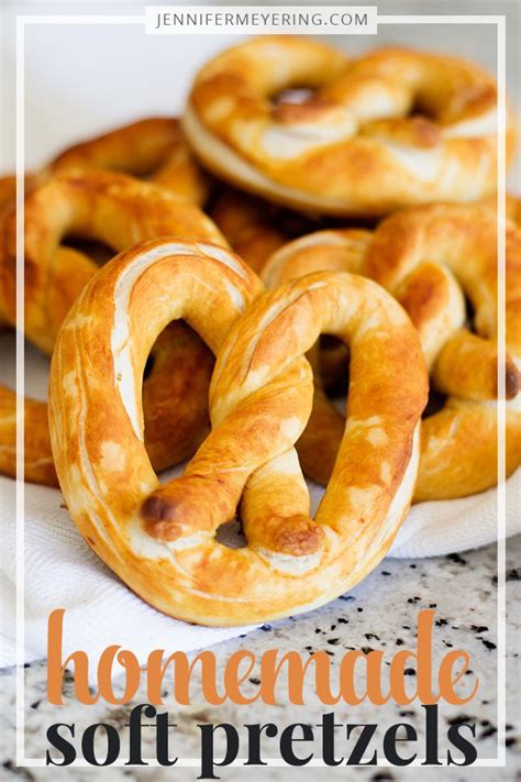 Homemade Soft Pretzels Make Your Own Soft Pretzels At Home With This Simple Recipe Then Top