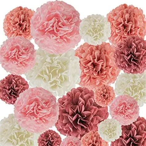 Epiqueone Party Supplies Epiqueone Piece Paper Pom Poms Party Kit