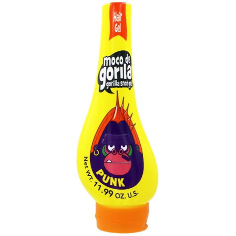 Moco De Gorila Punk Nourishing Yellow Squeeze Hair Styling Gel 119 Fl