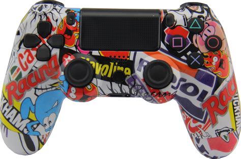 Wireless Ps4 Controller Compatible With Playstation 4 Multicolored ...