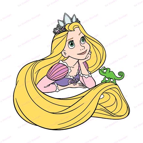 Rapunzel Tangled Svg