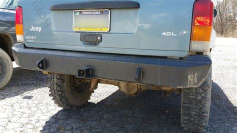 Jeep Cherokee XJ Rear Bumper | Tire Carrier