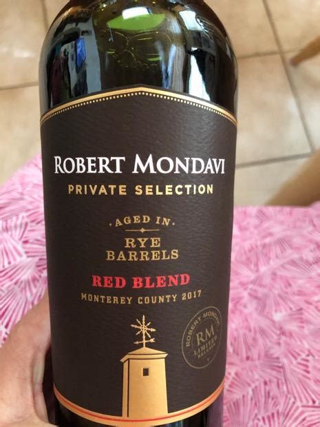 2017 Robert Mondavi Winery Meritage Private Selection USA California