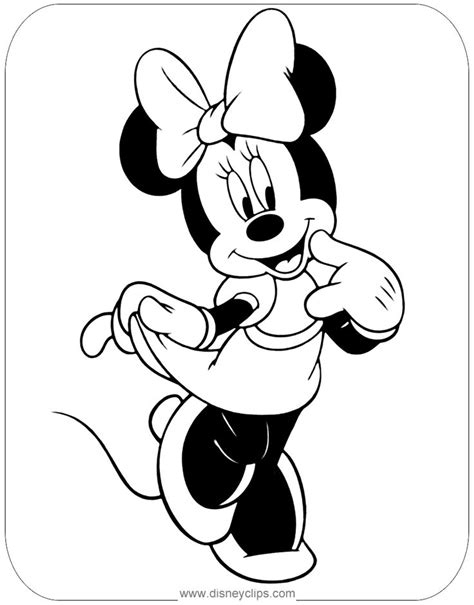 Mickey Mouse Flying Through The Air Coloring Page