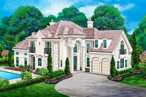 Elegant European-Style House Plan with Main-Level Master - 36561TX | Architectural Designs ...