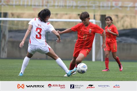 Myanmar Womens Team Draw In The Final Warm Up Match For Olympics