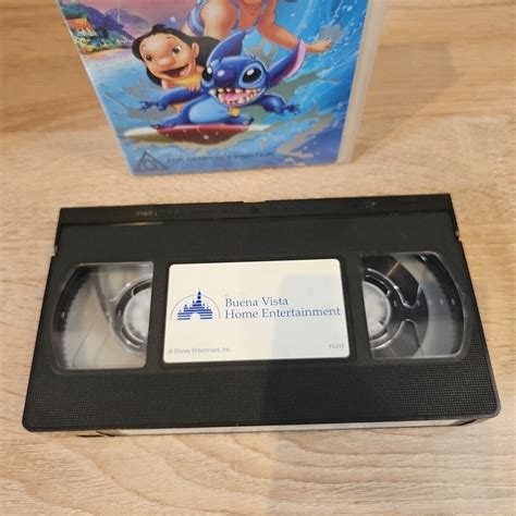 Lilo And Stitch Vhs Walt Disney Animated Movie Ebay