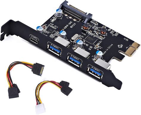 Amazon Pci E To Usb Type C Type A Expansion Card