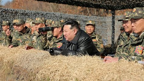 North Korean Leader Kim Jong Un Drives Tank And Oversees Military Drill Latest News