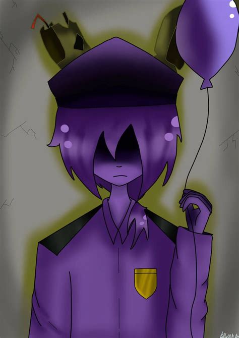 Purple Guy From Fnaf By Kittyolm Purple Girls Purple Guy Anime Fnaf