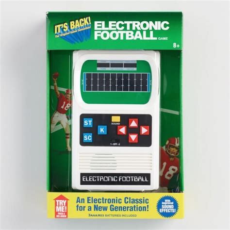 Classic Electronic Football Handheld Game | Games, Electronics games, Football