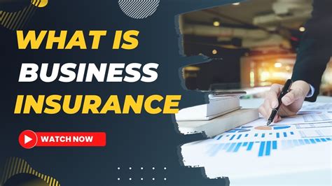 Protect Your Business Understanding The Importance Of Business Insurance Youtube