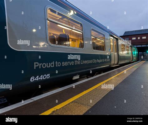 Merseyrail Electrics Retro Blue And Grey Livery Class 507 Third Rail Electric Train 507001 At