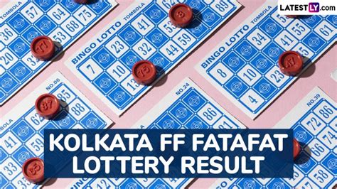 Kolkata Fatafat Result Today Kolkata FF Result For November 11 2024