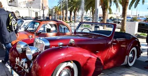 Ed Ora Le Auto Storiche Approdano Nel Golfo Di Manfredonia