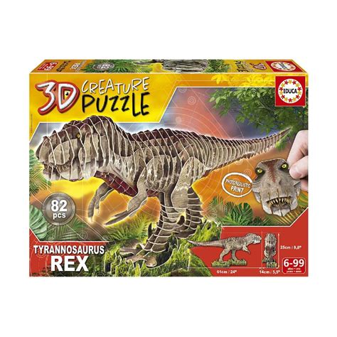 Puzzle Velociraptor D Creature Puzzle Educa Toys Toys