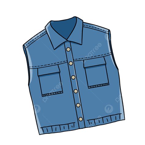 Denim Png Transparent Denim Vest Clip Art Vest Clipart Cowboy Vest