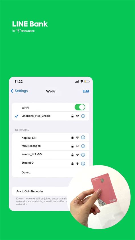 Line Bank By Hana Bank On Twitter Eh Eh Gais Katanya Sekarang Kartu