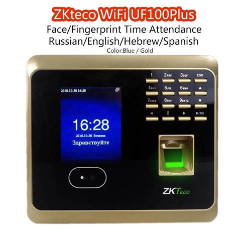 Zkteco Wifi Uf Plus Face Fingerprint Time Attendance With Free