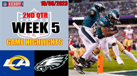 Los Angeles Rams Vs Philadelphia Eagles GAME HIGHLIGHTS HD NFL Week 5