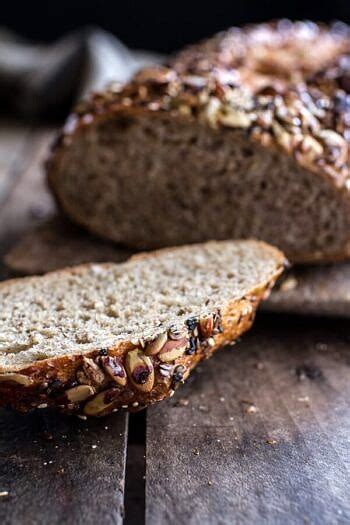 Seeded Whole Grain Breakfast Bread Half Baked Harvest