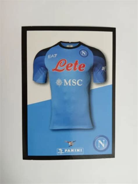 Figurina Calciatori Panini Maglia Napoli N Con Velina Eur