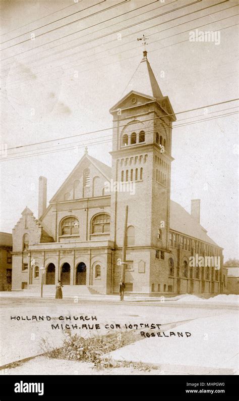 Dutch Reformed Church Roseland Chicago Illinois Usa Stock Photo Alamy