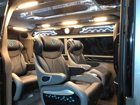 Inside Limousine Van